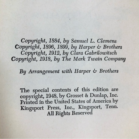 Mark Twain The Adventures Of Huckleberry Finn with Dust Jacket 1948 - Picture 4 of 8